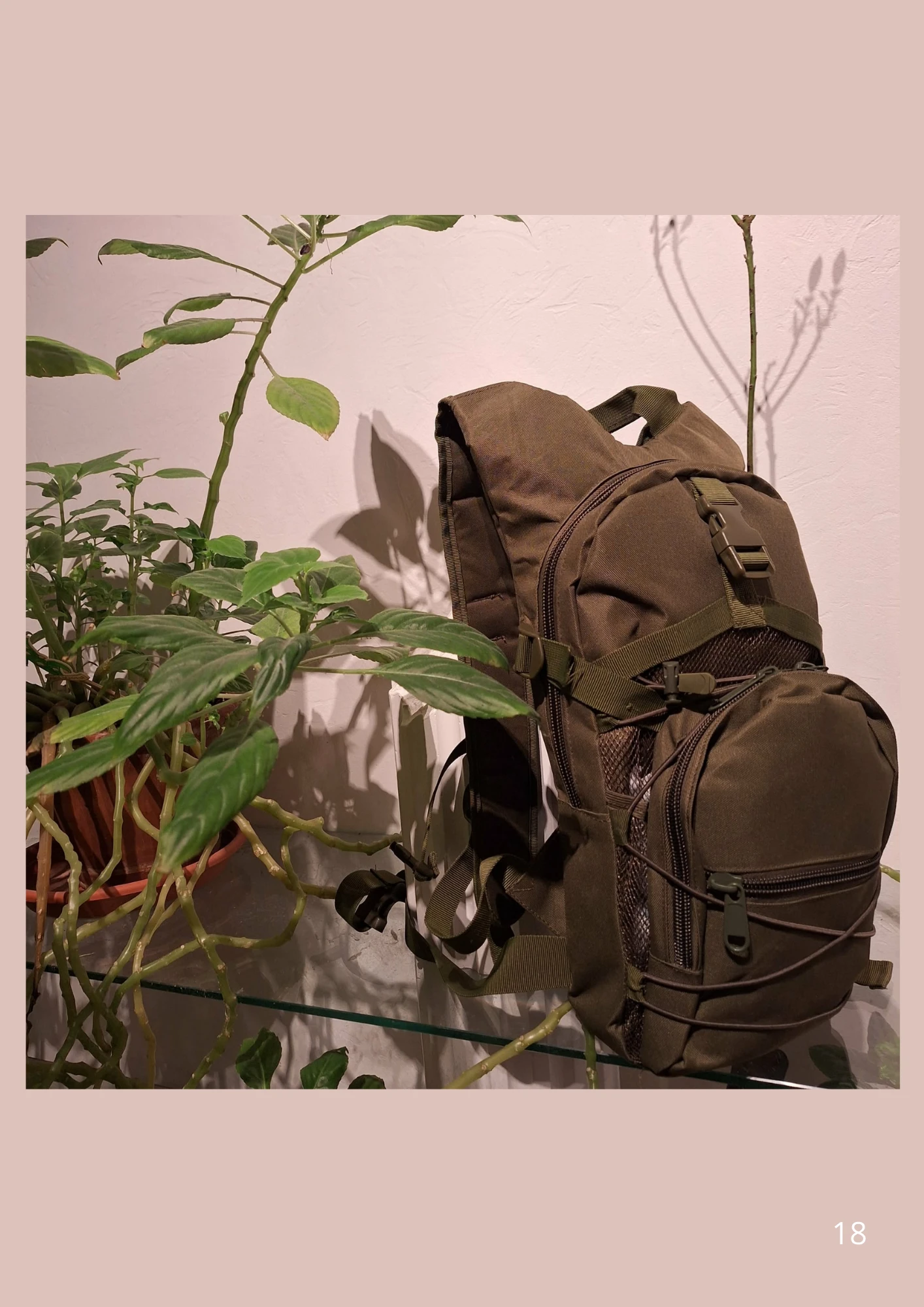 Tactical / hiking backpack – Compatible water pocket – 26/28L – Oxford 800D – photo 18
